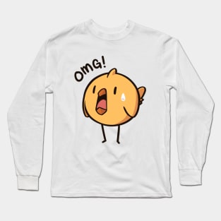 OMG! a chicken Long Sleeve T-Shirt